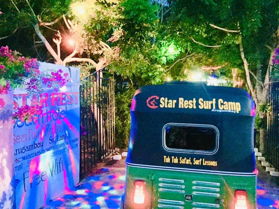 מלון ארוגם Star Rest Surf Camp Arugambay מראה חיצוני תמונה